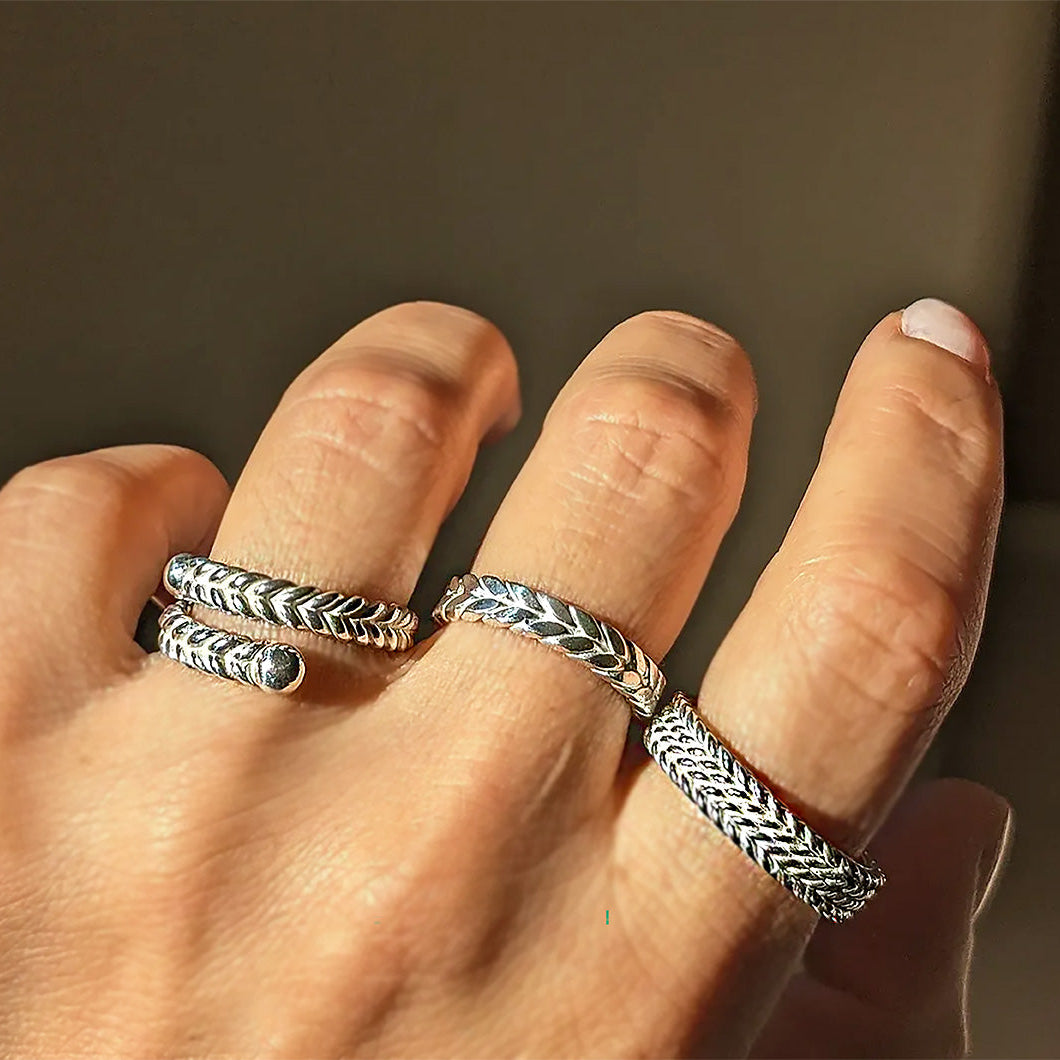 Double Braided Ring