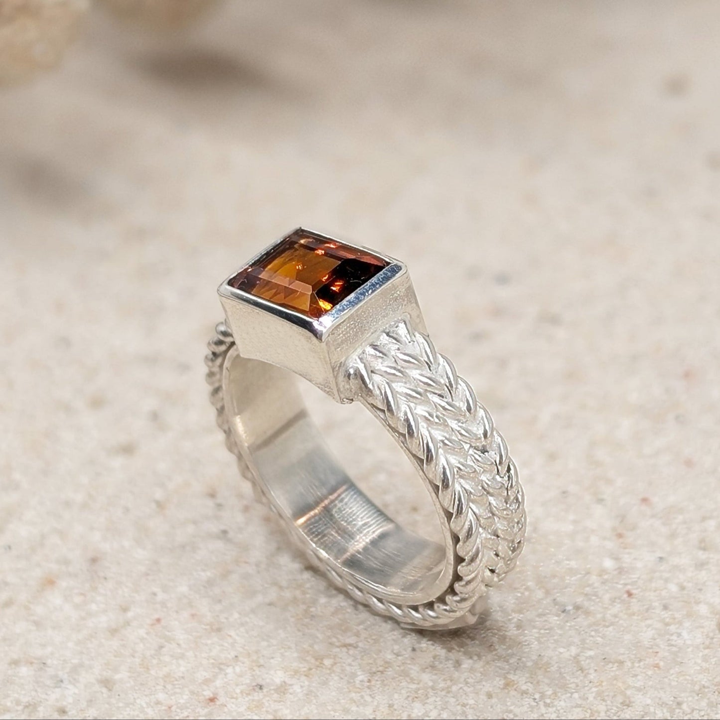 Honey Madeira Ring