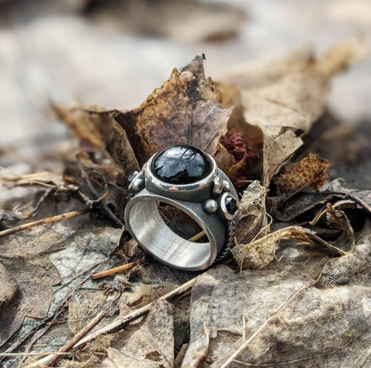 Statement Onyx Ring