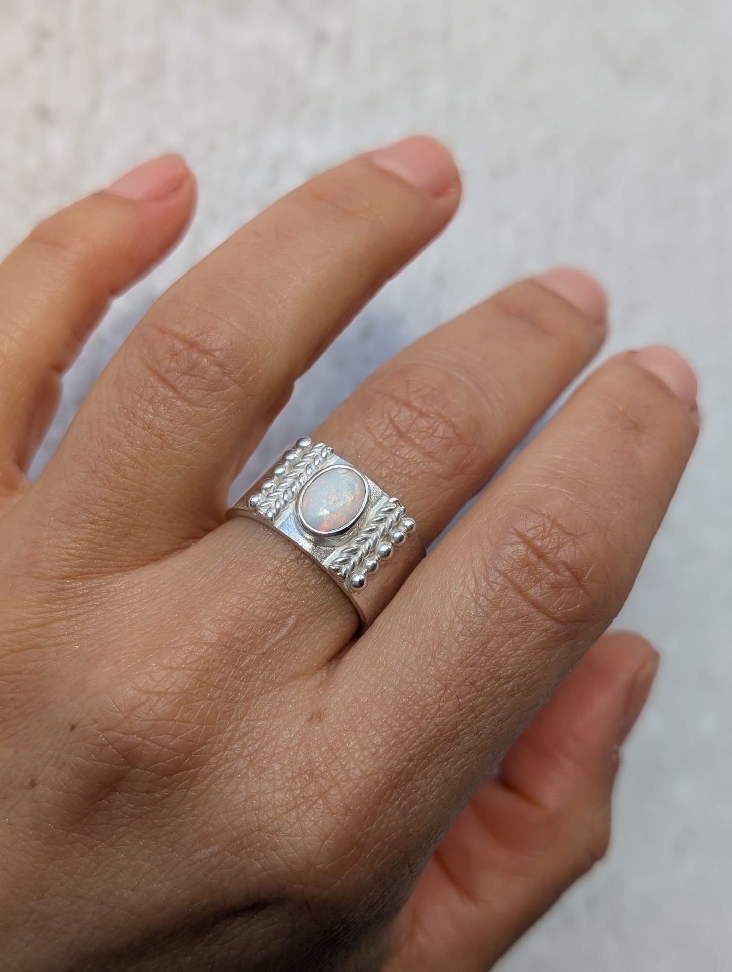 Celestial Opal Ring