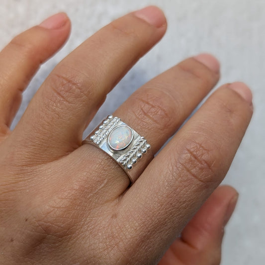 Celestial Opal Ring