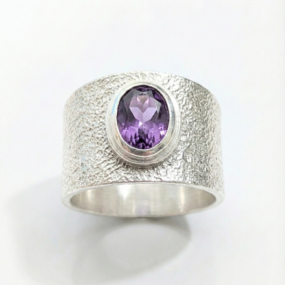 Pure Amethyst Ring