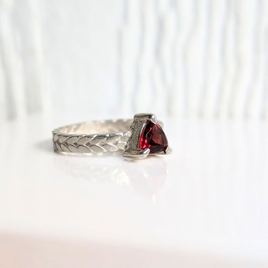 Garnet Radiance Ring