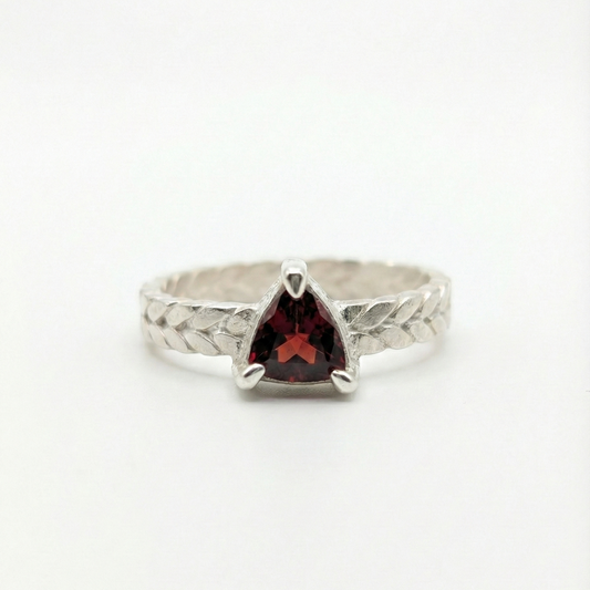 Garnet Radiance Ring