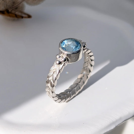 Deep blue sea ring